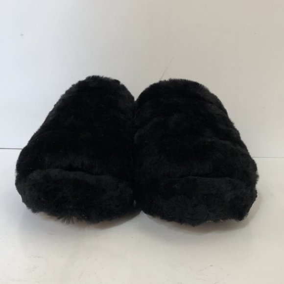 -NEW UGG Fluff Yeah Slide in Black Size US 8 #180 - Picture 7 of 7